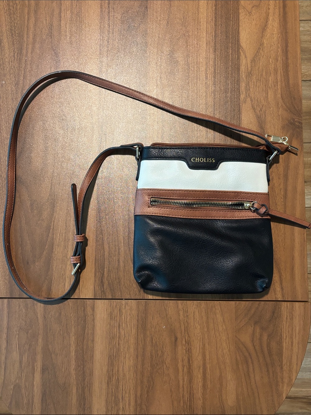 Choliss Color Block Cross Body Bag